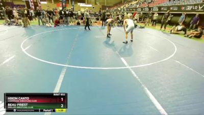 157 lbs Semifinal - Hixon Canto, Champions Wrestling Club vs Beau Priest, Driller Wrestling Club