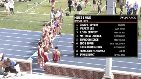 Men's Mile, Finals 2