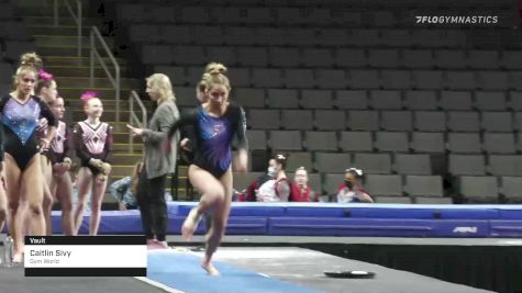 Caitlin Sivy - Vault, Gym World - 2022 Elevate the Stage Toledo presented by Promedica