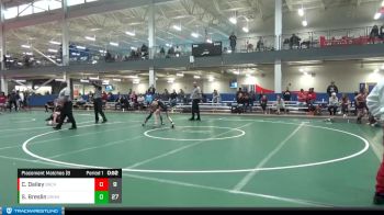 80 lbs Placement Matches (8 Team) - Collin Dailey, Brecksville vs Sawyer Breslin, Graham