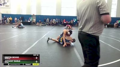 138 lbs Cons. Round 1 - Griffin DeVivo, Simsbury vs Anthony Basile, Xavier