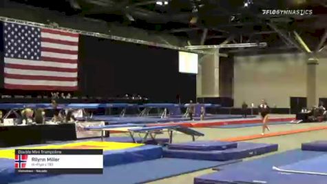 Rilynn Miller - Double Mini Trampoline, Hi-Flyers T&T - 2021 USA Gymnastics Championships