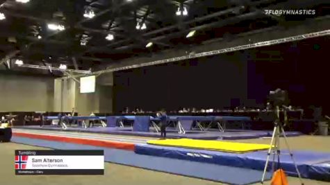 Sam Alterson - Tumbling, Sonshine Gymnastics. - 2021 USA Gymnastics Championships
