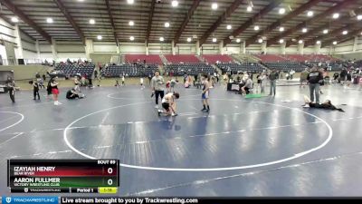 116 lbs Cons. Semi - Aaron Fullmer, Victory Wrestling Club vs Izayiah Henry, Bear River