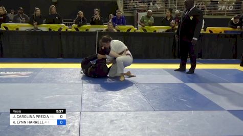 JENNIFFER CAROLINA PRECIADO vs KELSEY LYNN HARRELL 2024 Pan Jiu Jitsu IBJJF Championship