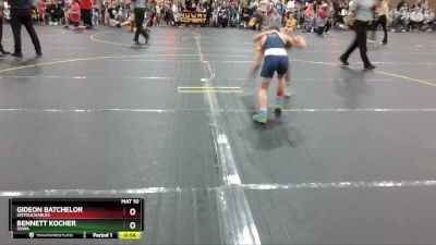 70 lbs Champ. Round 1 - Gideon Batchelor, Untouchables vs Bennett Kocher, SHWA