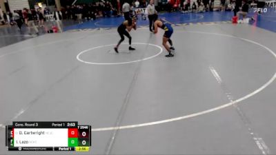 125 lbs Cons. Round 3 - Daunte Cartwright, Northeastern Junior College vs Ivan Lazo, Nebraska-Kearney