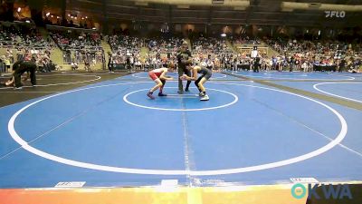 76 lbs Round Of 32 - Rylan Jenkins, Fort Gibson Youth Wrestling vs Colin Maynes, Norman Grappling Club