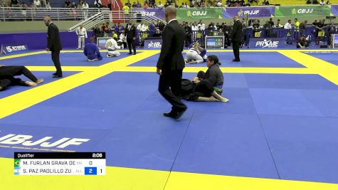 MARINA FURLAN GRAVA DE SOUSA vs SOFIA PAZ PAOLILLO ZUÑIGA 2024 Brasileiro Jiu-Jitsu IBJJF