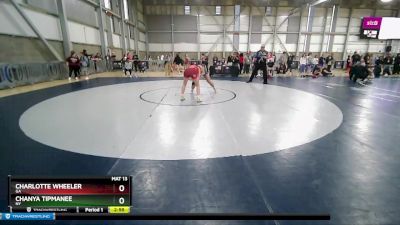 62 lbs Champ. Round 1 - Charlotte Wheeler, GA vs Chanya Tipmanee, NY