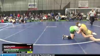 125 lbs Round 1 (6 Team) - Parker Graveman, South Dakota Blizzard vs Keaton Gates, Iowa Red