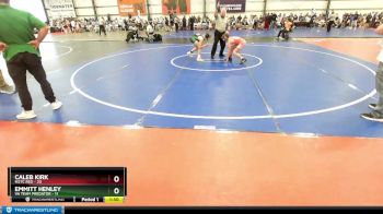 96 lbs Rd# 7- 10:45am Saturday Final Pool - Caleb Kirk, M2TC Red vs Emmitt Henley, VA Team Predator