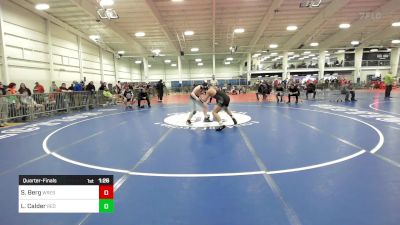 169 lbs Quarterfinal - Sam Berg, Wrestlers Way vs Luke Calder, Red Roots WC