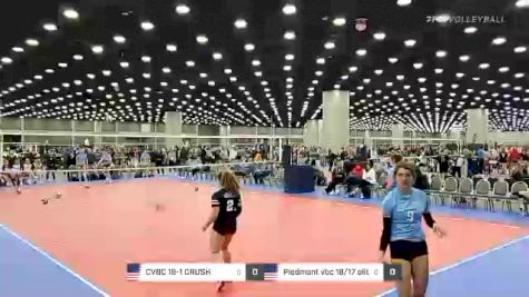 CVBC 18-1 CRUSH vs Piedmont vbc 18/17 elite - 2022 JVA World Challenge presented by Nike - Expo Only