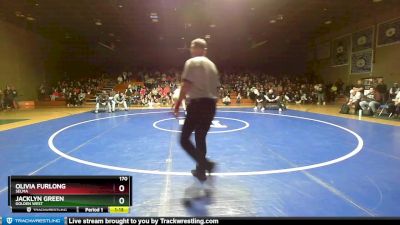 170 lbs 1st Place Match - Jacklyn Green, Golden West vs Olivia Furlong, Selma