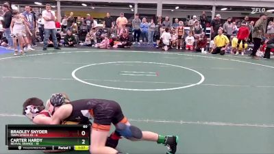 60 lbs Round 7 (8 Team) - Carter Hardy, Revival Orange vs Bradley Snyder, Terps Xpress ES