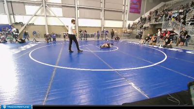 56 lbs Quarterfinal - Messiah Lopez, Warden Elite Wrestling vs Trey Hutchison, Lakeland WC