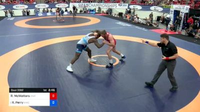 86 kg Semis - Ryan McWatters, Unattached vs Richard Perry, NYAC/Penn RTC