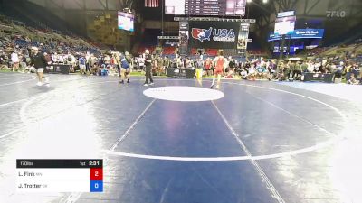 170 lbs Cons 64 #2 - Lincoln Fink, Minnesota vs Jaxon Trotter, Oklahoma