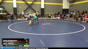 142 lbs Round 2 (4 Team) - Emily Vasquez, Nebraska Vipers Green vs Emma Erwinmiller, Iowa Angry Alpacas