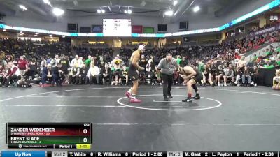 170 lbs Finals (1st & 3rd) - Brent Slade, 1-Southeast Polk vs Zander Wedemeier, 3-Waverly-Shell Rock