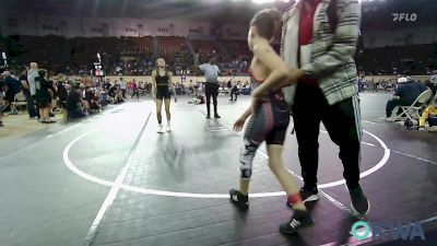 96 lbs Consi Of 8 #2 - Leland Parker, Del City Little League vs Kylie Rogers, Standfast