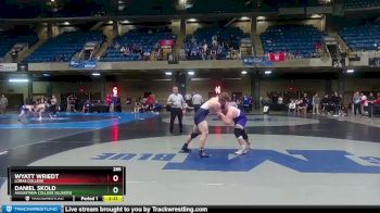 285 lbs Quarterfinal - Wyatt Wriedt, Loras College vs Daniel Skold, Augustana College (Illinois)