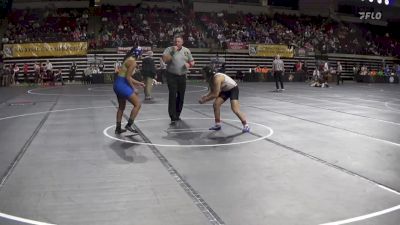 130 lbs Round Of 16 - Mia Garza, Texas (W) vs Alicia Coleman, Allen (W)