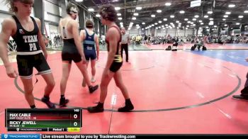 140 lbs Rd# 4- 2:00pm Friday Final Pool - Ricky Jewell, PA Blue vs Max Cable, East Coast Elite