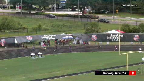 Youth Girls' 200m, Finals 1 - Age under 8