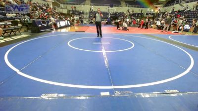 140 lbs Quarterfinal - McCrae Walden, Hinton Takedown Club vs Jensen Bell, Norman North JH