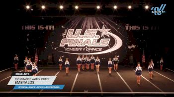 Rio Grande Valley Cheer - Emeralds [2023 L1 Junior - Novice - Restrictions Day 1] 2023 The U.S. Finals: Galveston