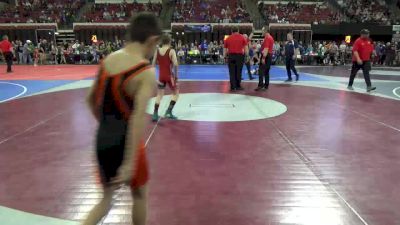 73 lbs Cons. Round 7 - Easton Murphy, Billings Wrestling Club vs Jacob Alley, Tongue River Wrestling Club