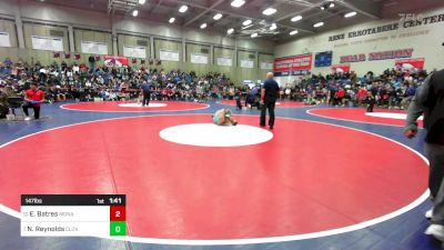 147 lbs Round Of 16 - Edgar Batres, Monache vs Noah Reynolds, Clovis