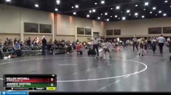 70 lbs Finals (2 Team) - Andrew Whitted, Tennessee Blue vs Kellen Mitchell, Alabama Elite