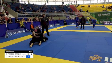 ELIVELTON PROCOP CARNEIRO DE CAM vs DIEGO PATRICK VIEIRA DE SOUZA 2024 Brasileiro Jiu-Jitsu IBJJF