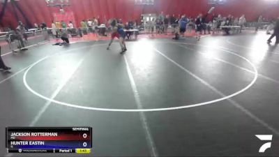 182 lbs Semifinal - Jackson Rotterman, MO vs Hunter Eastin, IL