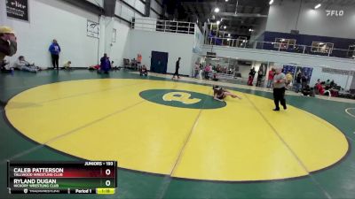 193 lbs Round 4 - Ryland Dugan, Hickory Wrestling Club vs Caleb Patterson, Tallwood Wrestling Club