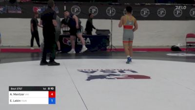 65 kg Cons 32 #1 - Alex Mentzer, Viking RTC vs Ethan Lebin, Young Guns Wrestling Club