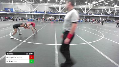 133 lbs Quarterfinal - Gable Strickland, Lock Haven University vs Micah Roes, Binghamton University