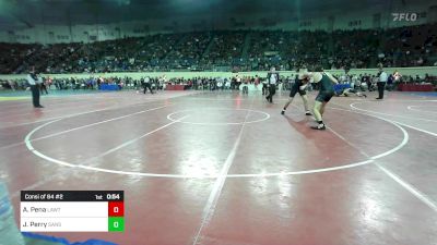 150 lbs Consi Of 64 #2 - Aidan Pena, Lawton, MacArthur Ok vs Jaxon Perry, Sand Springs