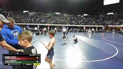 67 lbs Cons. Round 4 - Cash Brock, Moen Wrestling Academy vs Owen Watt, Immortal Athletics WC