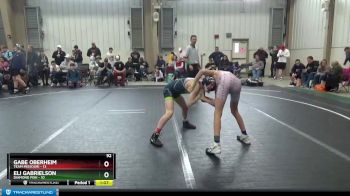 92 lbs Round 7 (8 Team) - Eli Gabrielson, Diamond Fish vs Gabe Oberheim, Team Missouri