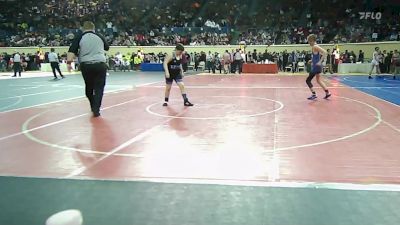 120 lbs Round Of 64 - TJ Davis, Little Axe vs Levi Isaacs, Bethel