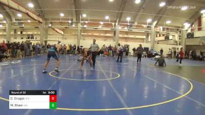 Prelims - Dean Drugac, ODU-Unattached vs Max Shaw, UNC Unattached