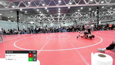 146 lbs Rr Rnd 3 - Michael Turi, Mat Assassins vs Kaiden Boyer, Scorpions