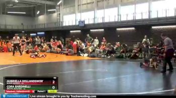 55 lbs Round 8 (10 Team) - Aubriella Hollandsworth, Black Mambas vs Cora Bardinelli, Brutal Beauties