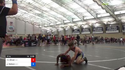 61 kg Round Of 64 - Elijah Oliver, Indiana University vs Joseph Nelson, Bearcat Wrestling Club