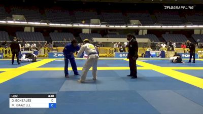 DANIEL GONZALES vs MARCELLO ISAAC LLL 2021 World Jiu-Jitsu IBJJF Championship