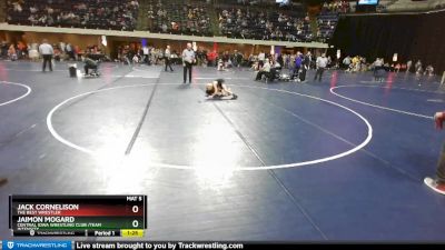 95 lbs Champ. Round 2 - Jaimon Mogard, Central Iowa Wrestling Club /Team Intensity vs Jack Cornelison, The Best Wrestler